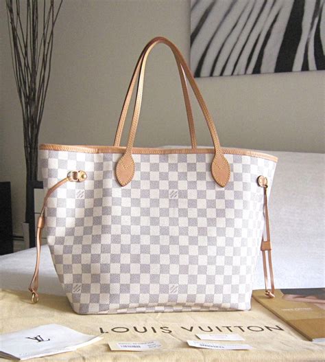 louis vuitton white neverfull bag|louis vuitton neverfull bag bloomingdale's.